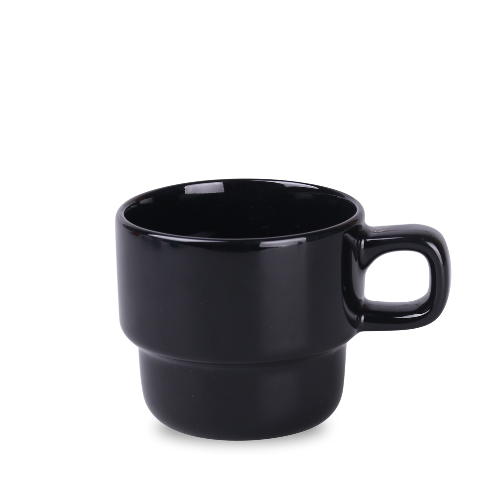 Becher Astrid 230ml hellblau/weiß - Black