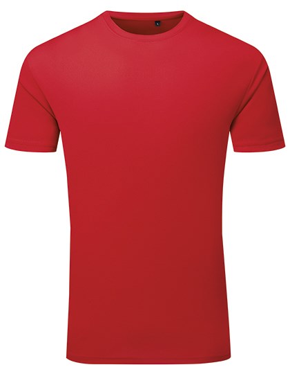 TriDri® - TriDri® Ion-Charge recycled textured tee - Fire Red