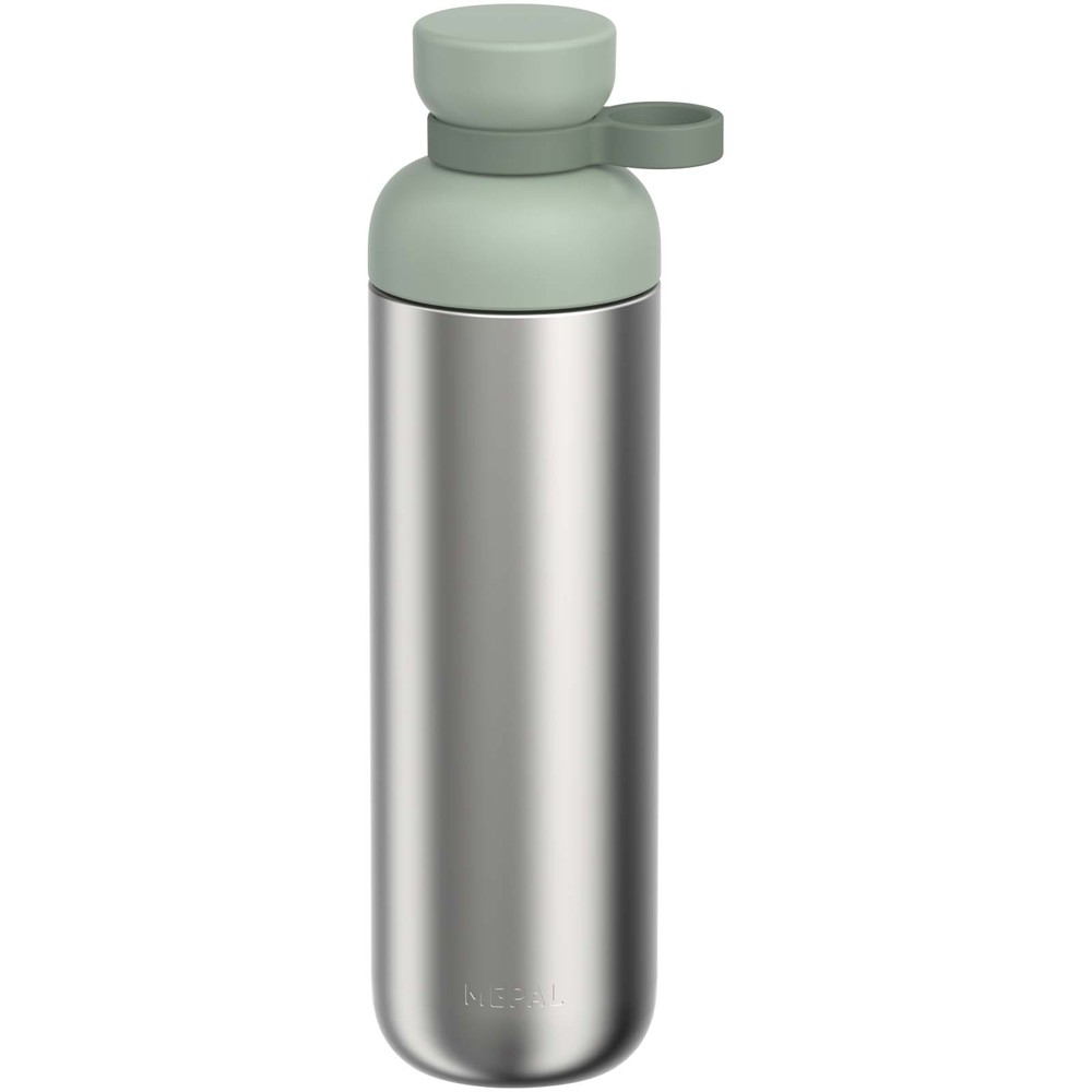 Mepal Vita 900 ml Trinkflasche aus recyceltem Edelstahl (Kohlensäure geeignet) - salbei