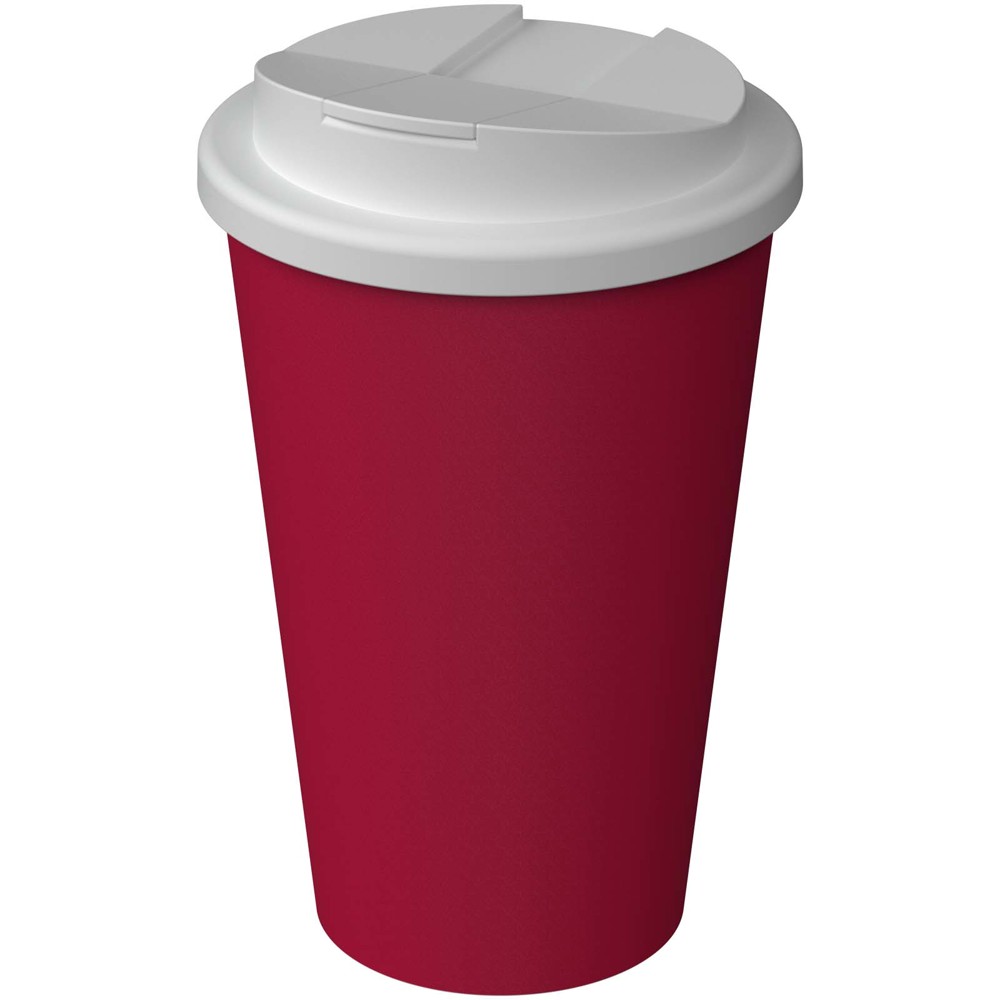 Americano® Infiniti 350 ml Isolierbecher mit auslaufsicherem Deckel - bordeaux