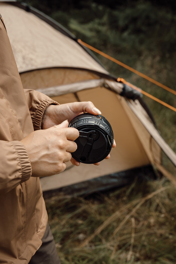 Nordic Drift Everest tragbare RCS Campinglaterne mit Kurbel