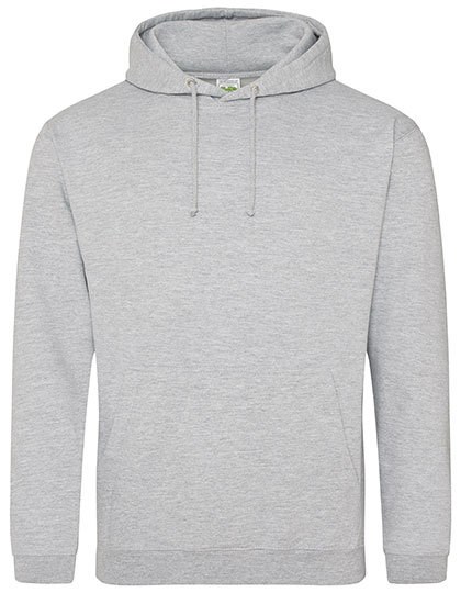 Just Hoods - College Hoodie - Heather Grey