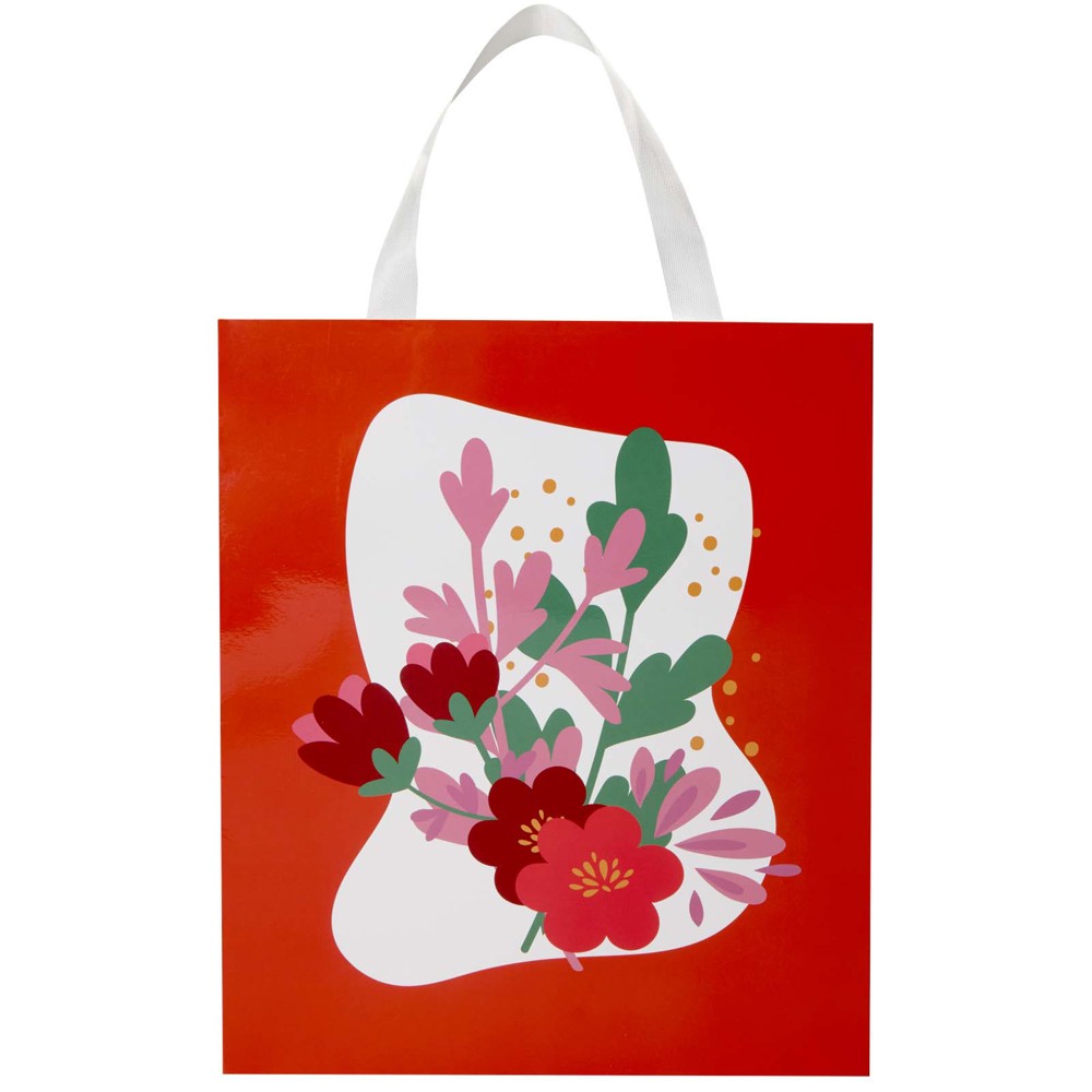 Smartfold Papiertüte, 230 g/m², mit Bandgriffen und matter Laminierung – 31 x 12 x 39 cm