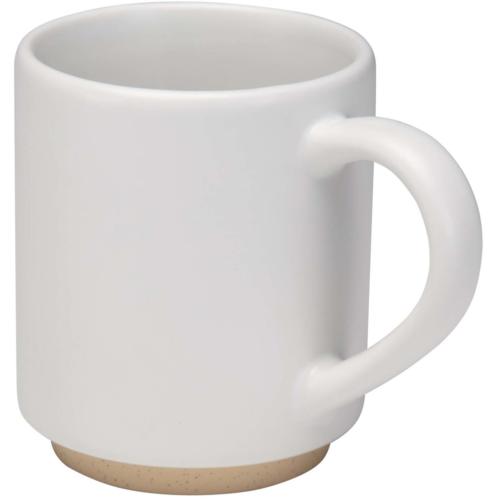 Camilla stapelbarer Keramikbecher, 180 ml, mit matter Oberfläche - weiss