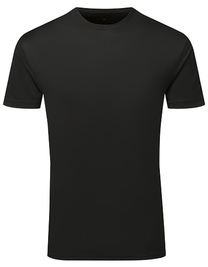 TriDri® - TriDri® Ion-Charge recycled textured tee - Black