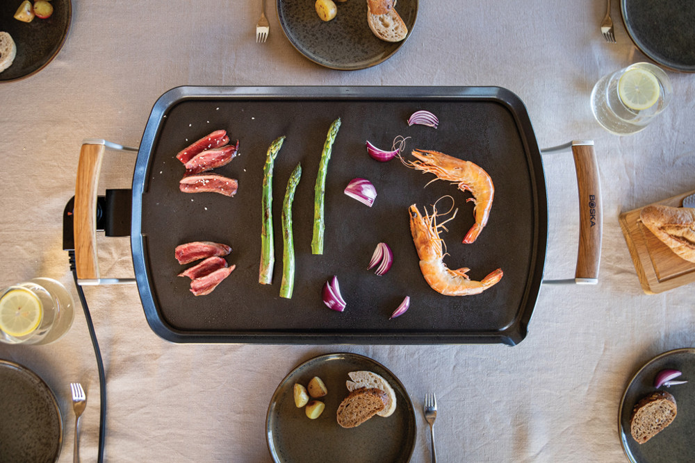 BOSKA Tischgrill Electric Griddle Pro (EU Type F)