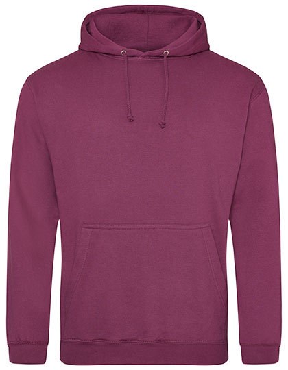 Just Hoods - College Hoodie - Plum