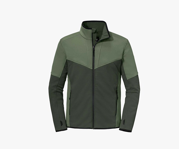 Einheizer Powerstretch Jacke Herren, Grün