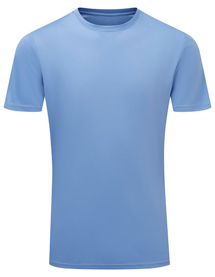 TriDri® - TriDri® Ion-Charge recycled textured tee - Cornflower