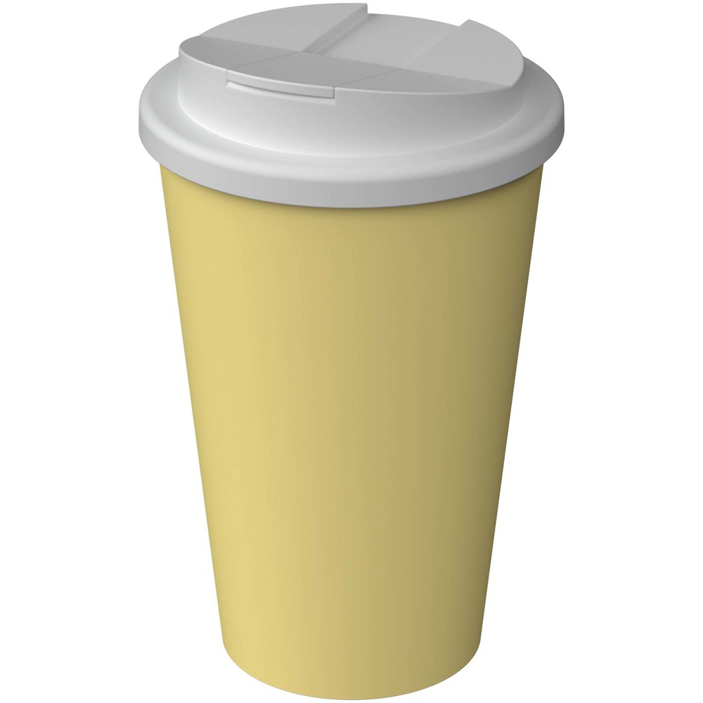 Americano® Infiniti 350 ml Isolierbecher mit auslaufsicherem Deckel - Blasse Banane