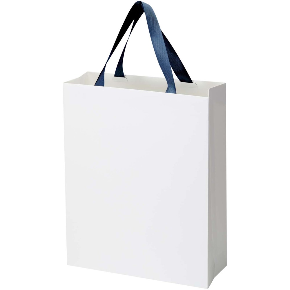 Smartfold Papiertüte, 230 g/m², mit Bandgriffen und matter Laminierung – 31 x 12 x 39 cm