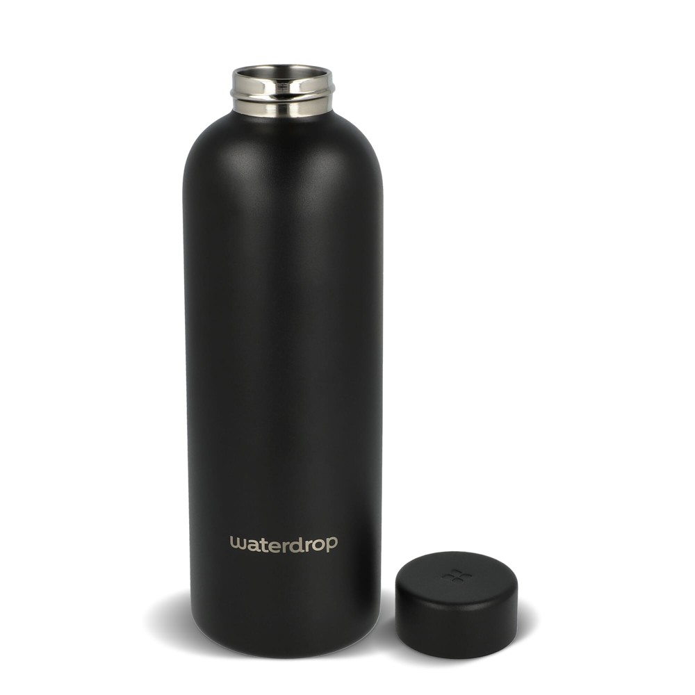 Waterdrop Edelstahlflasche mit Stahldeckel 600 ml