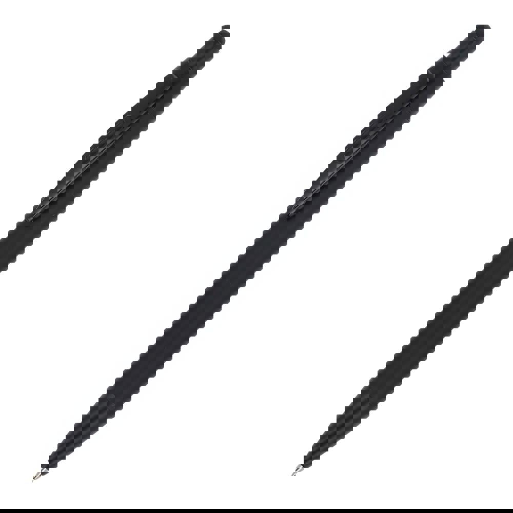 Kugelschreiber Alaska Softtouch mit Stylus R-AL - Schwarz