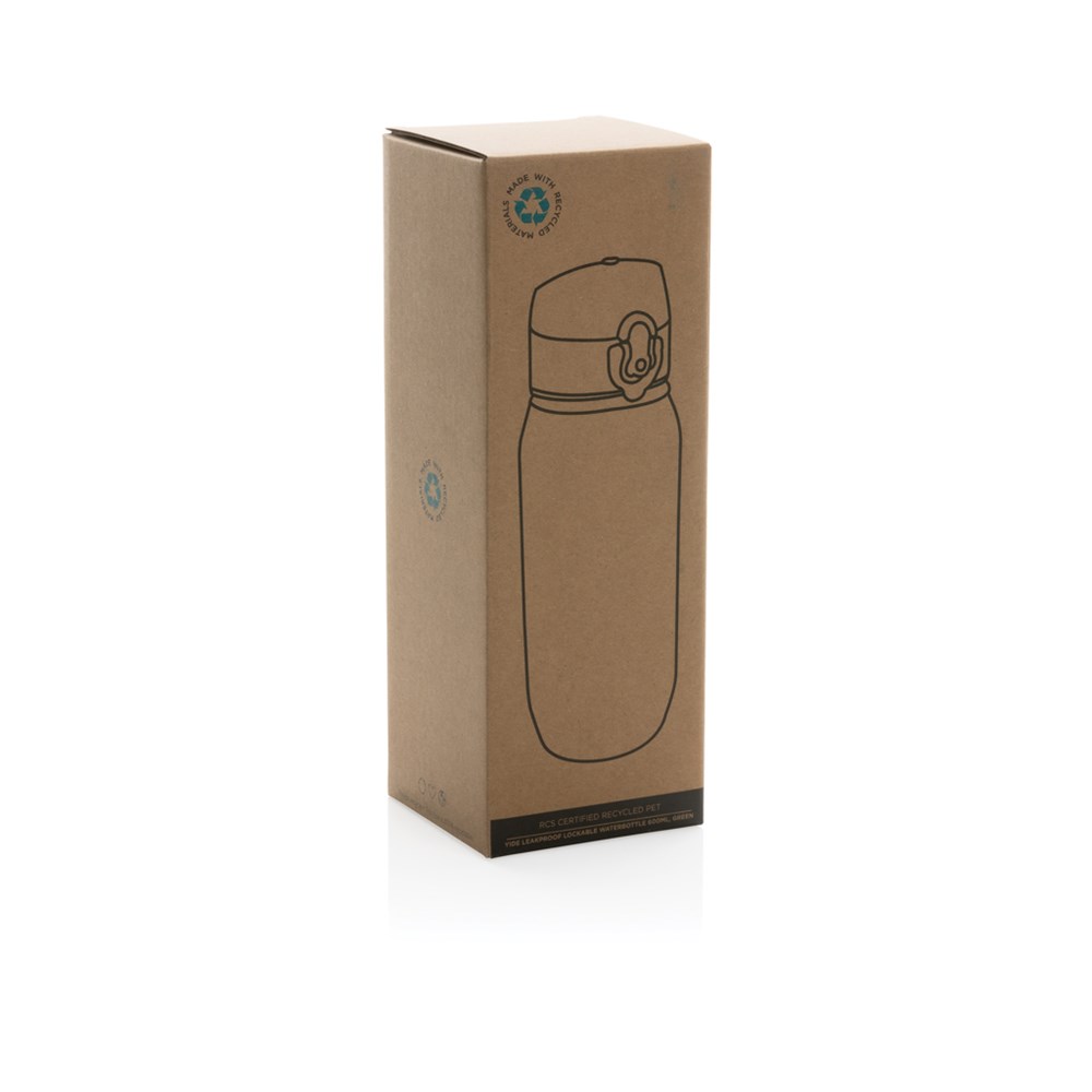 Yide RCS  rPET verschließbare Wasserflasche 600ml