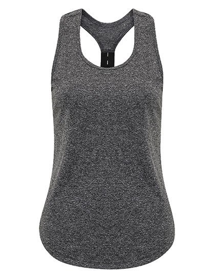 TriDri® - Women´s Performance Strap Back Vest - Black Melange