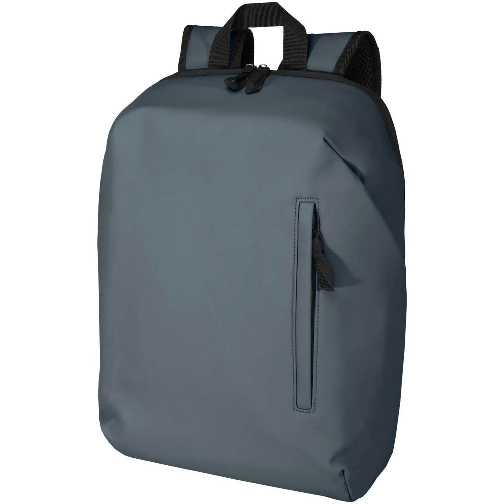 Resi Plus 15" GRS recycelter diebstahlsicherer Rucksack 18L - hale blau