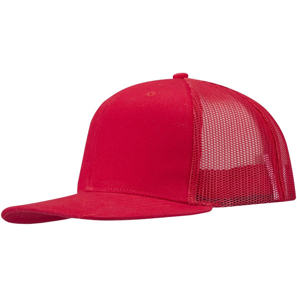 Drift Snapback Kappe mit 6 Segmenten, 260 g/m2 - rot