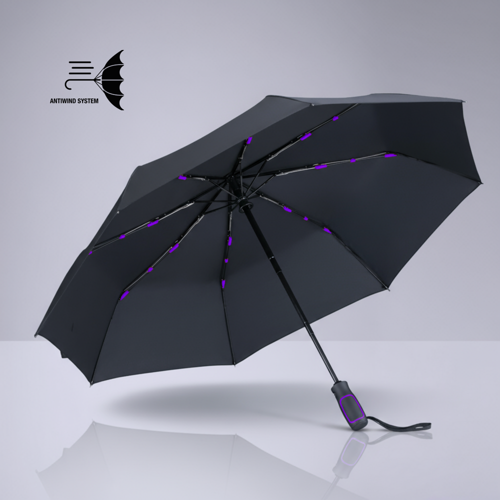 Dynamic Regenschirm mit DAS-funktion - Violett