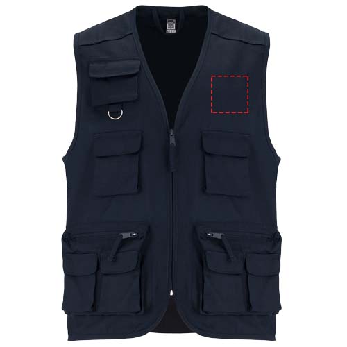 Venera Arbeitsweste mit V-Ausschnitt und mehreren Taschen, 200 g/m2 