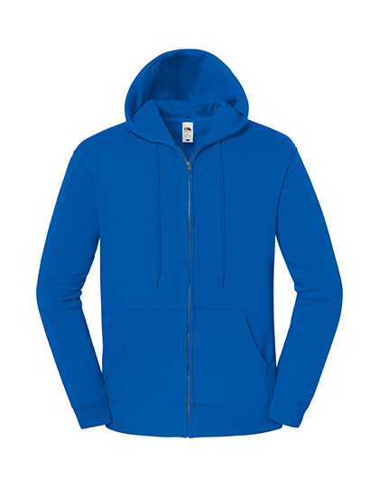 Fruit of the Loom - Iconic Premium Hooded Sweat Jacket - Royal Blue