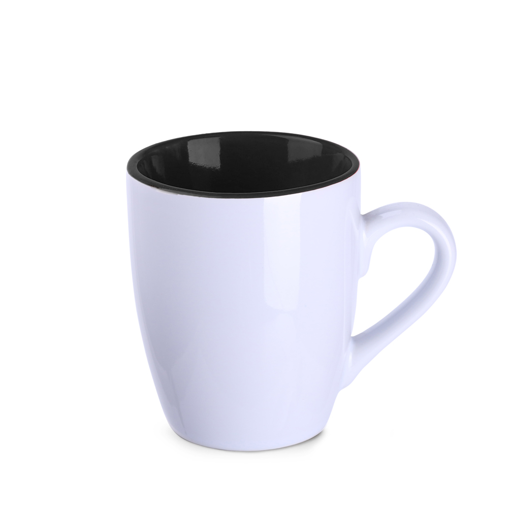 Becher Ilona Duo 300ml weiß/reflex blue - white/black