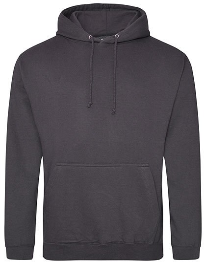 Just Hoods - College Hoodie - Storm Grey (Solid)