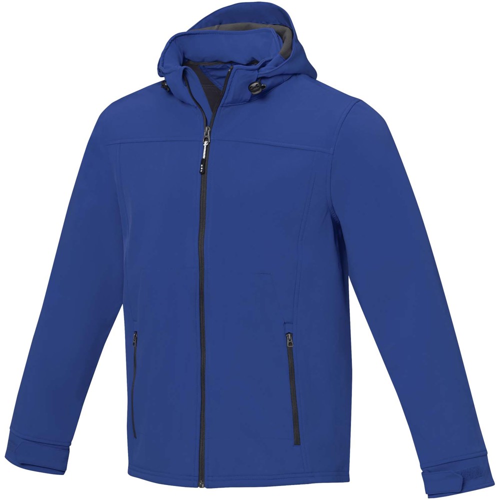 Langley GRS Softshelljacke für Herren aus recyceltem Material - Blau