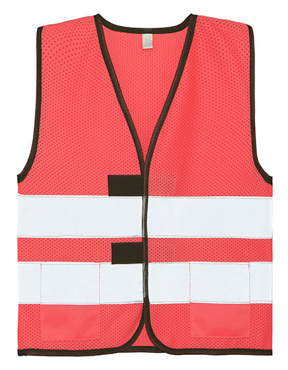 Korntex - Mesh Safety Vest for Children Korfu - Neon Pink