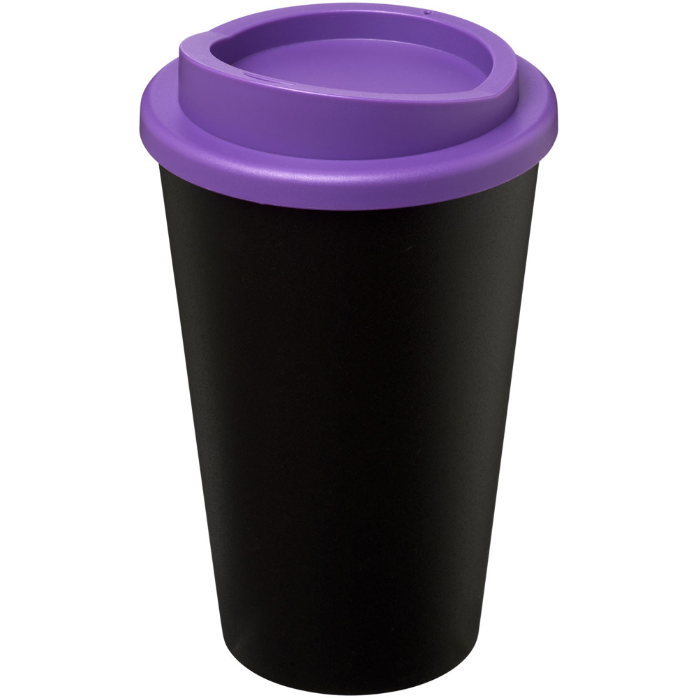 Americano® 350 ml Isolierbecher - schwarz, lila