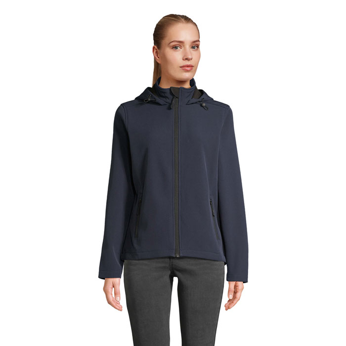 RACE HOODED WOMEN - RACE WOMEN HOODED JACKET - French Navy