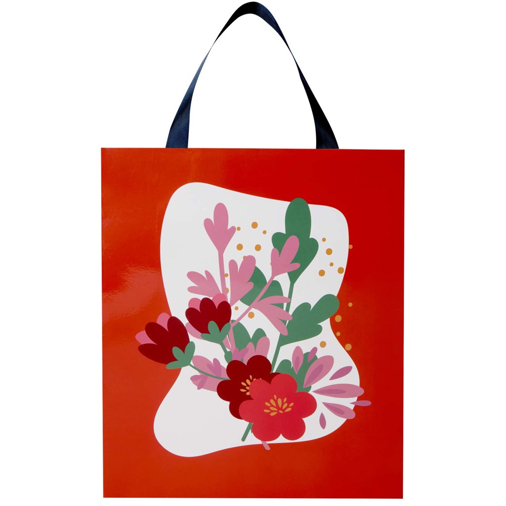 Smartfold Papiertüte, 230 g/m², mit Bandgriffen und matter Laminierung – 31 x 12 x 39 cm