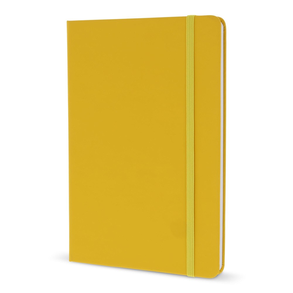 Notizbuch A5 aus PU - gelb