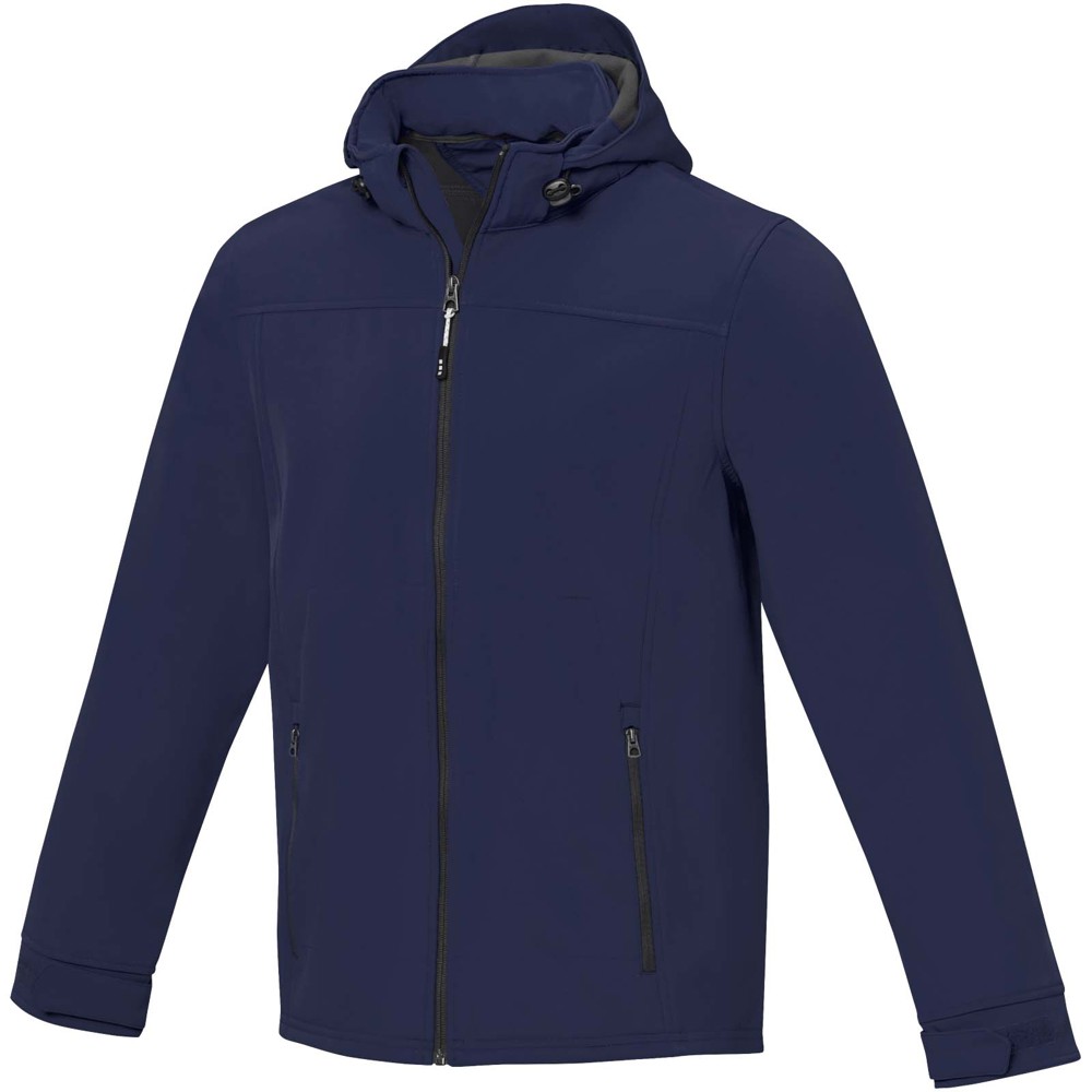 Langley GRS Softshelljacke für Herren aus recyceltem Material - navy