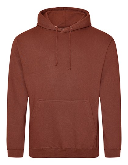 Just Hoods - College Hoodie - Red Rust