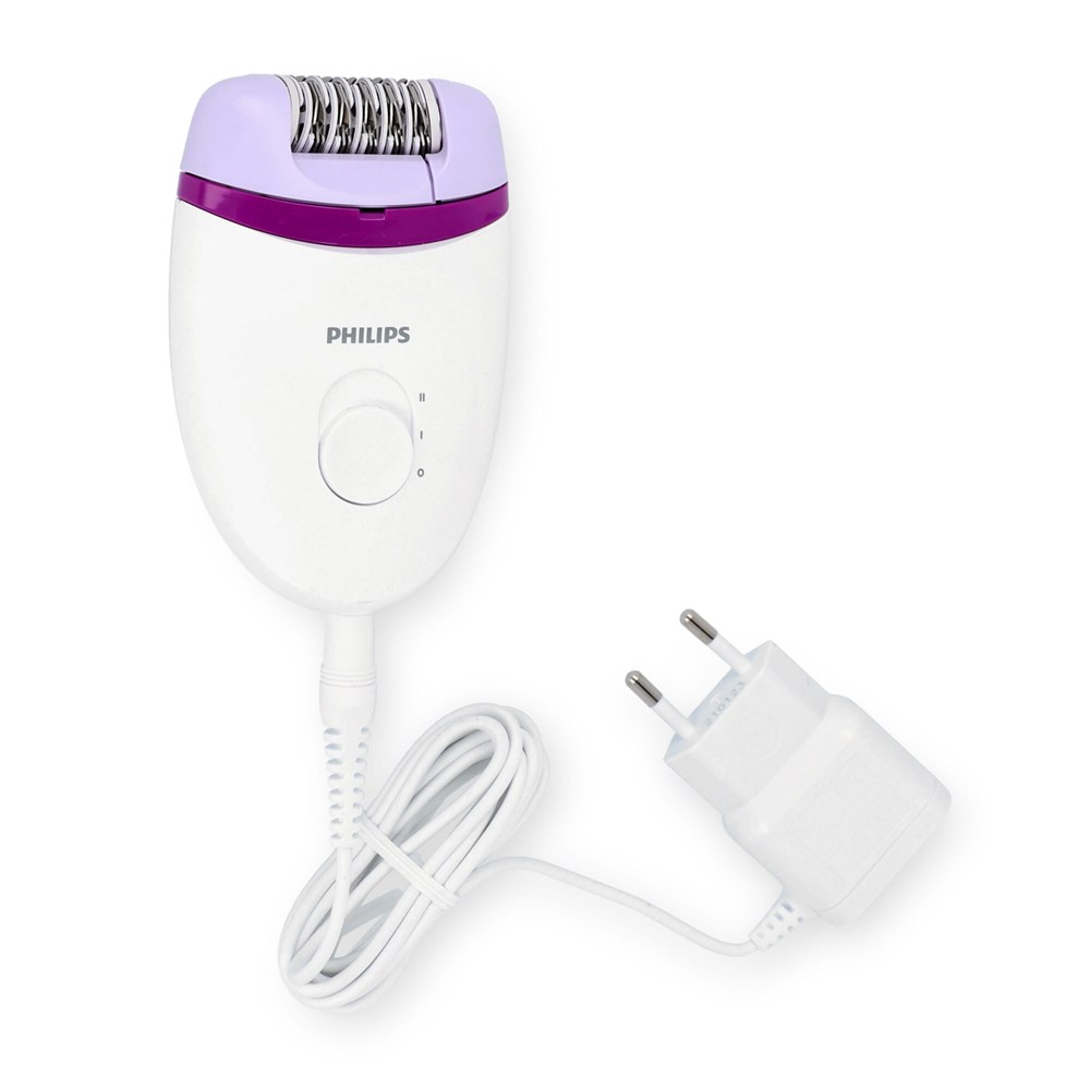 BRP505|Philips Satinelle Kompakt-Epilierer mit Kabel &amp; kabellosem Bikini-Trimmer