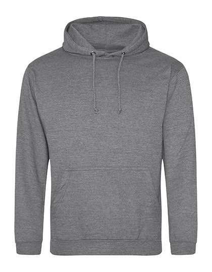 Just Hoods - College Hoodie - Graphite Heather