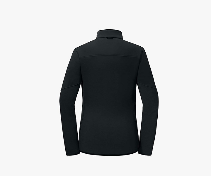 Allwettertalent Softshelljacke Damen, Schwarz
