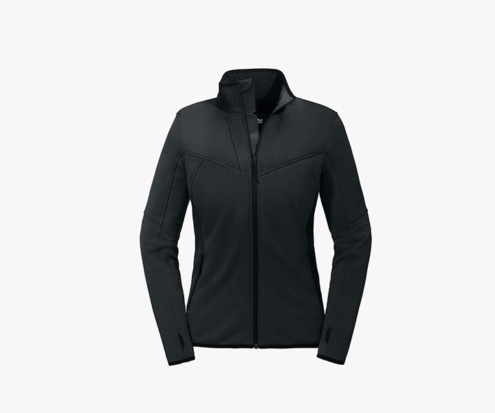 Allwettertalent Softshelljacke Damen, Schwarz