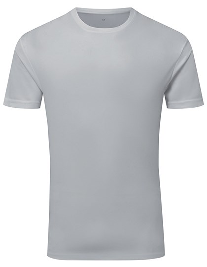 TriDri® - TriDri® Ion-Charge recycled textured tee - Cool Grey