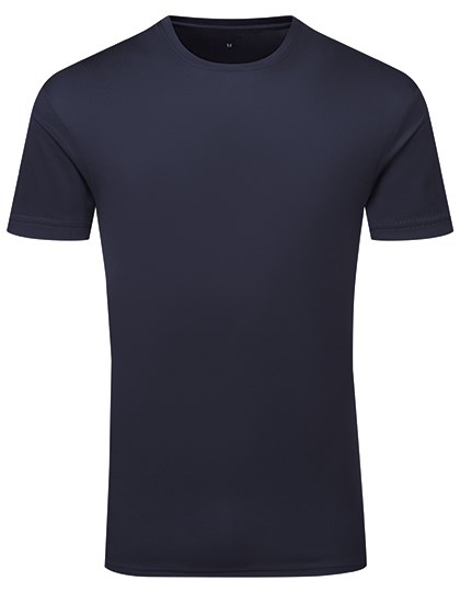 TriDri® - TriDri® Ion-Charge recycled textured tee - French Navy