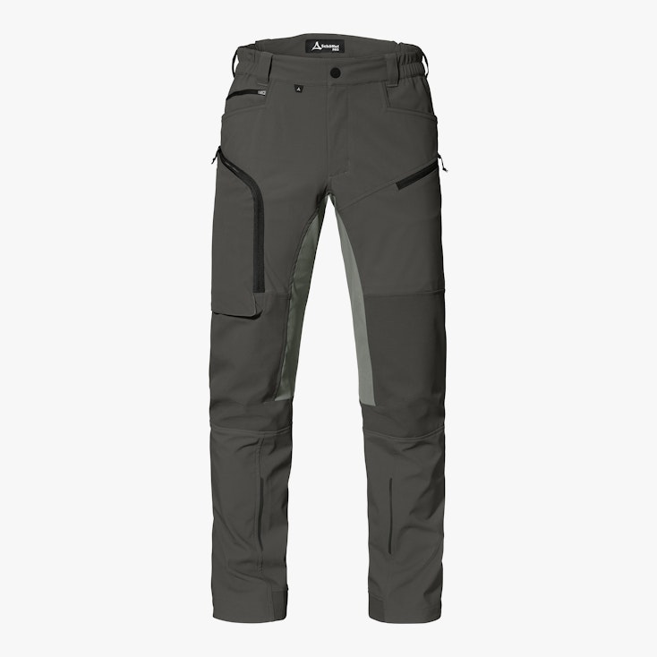 Allwettertalent Robuste Cordura Softshellhose Herren - grau