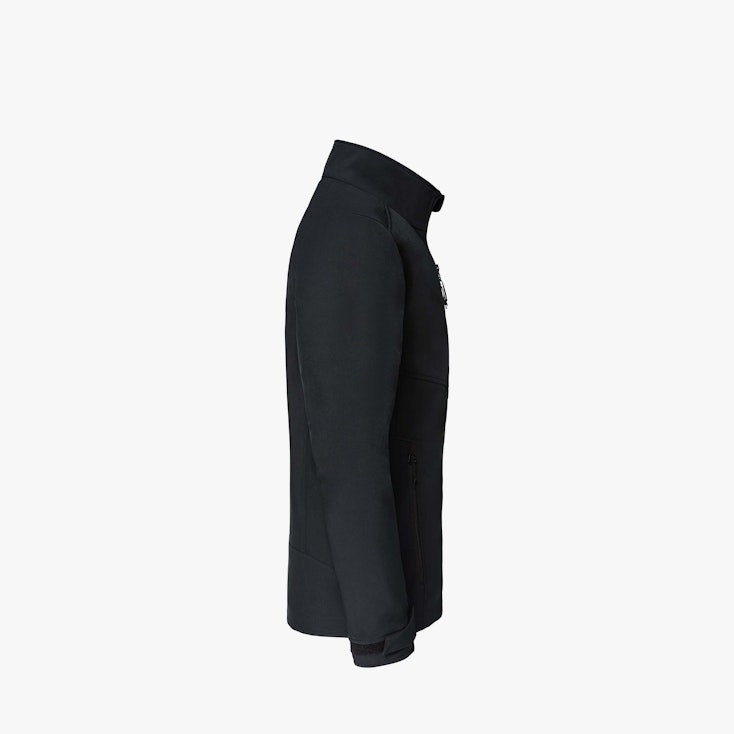 Einsteiger Universelle Softshelljacke Herren, Schwarz