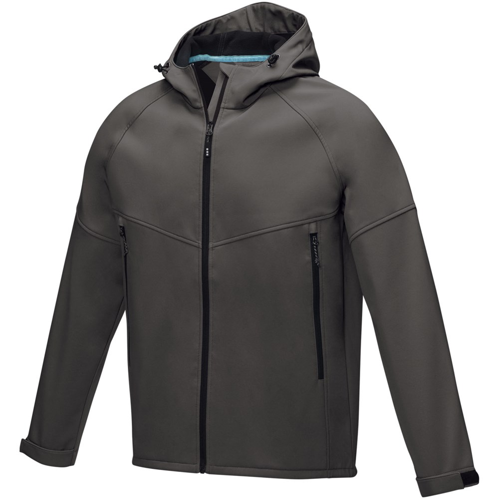 Coltan Softshelljacke aus recyceltem Material für Herren - storm grey