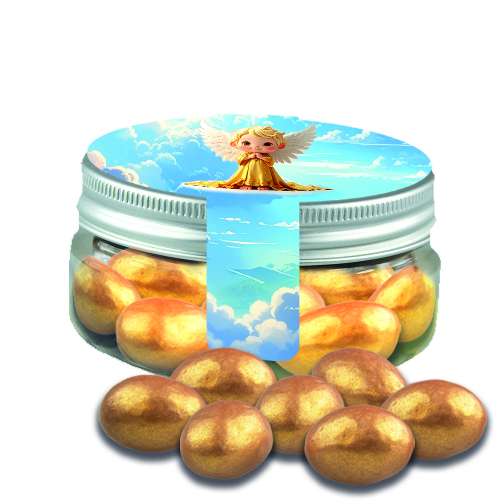 Goldene Salted Caramel Mandeln, ca. 63g, Sweet Dose Mini