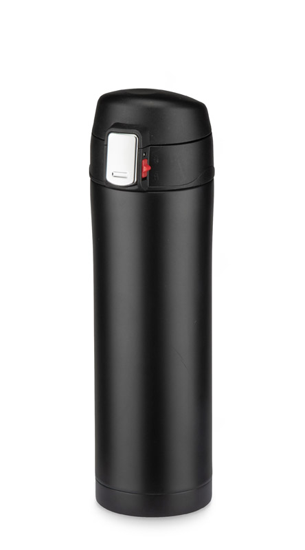 Thermobecher LOCK MAT 440 ml - schwarz